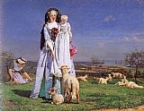 The Pretty Baa-Lambs by Ford Madox Brown